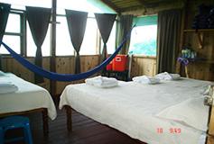 Habitación Cuádruple del Hotel Nanciyaga Reserva Ecológica