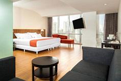 Habitación Junior Suite del Hotel NH Collection Mexico City Santa Fe