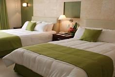 Habitación Estándar Dos Camas Matrimoniales del Hotel Ocean View