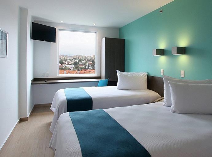 Habitación Superior Doble del Hotel One Ciudad de México Periférico Sur