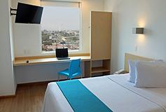 Habitación Superior Queen del Hotel One León Poliforum