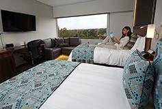 Habitación Club Vista Chapultepec del Hotel Presidente Intercontinental Ciudad de México