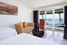 Habitación Deluxe Frente al Mar del Hotel Presidente Intercontinental Cozumel Resort