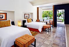 Habitación Vista Piscina del Hotel Presidente Intercontinental Cozumel Resort