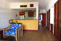 Habitación Junior Suite Una Cama King y Cocineta del Hotel Hotel Quijote Inn