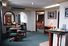 Habitación Master Suite del Hotel Real Rex