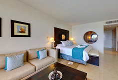 Habitación Suite con Solarium y Alberca Privada del Hotel Secrets Aura Cozumel