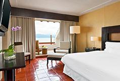 Habitación Deluxe Vista Parcial al Mar del Hotel The Westin Resort and Spa Puerto Vallarta