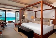 Habitación Alcoba Frente al Mar Cama King del Hotel UNICO 20° 87° Hotel Riviera Maya