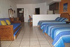 Habitación Villa de Tres Recámaras del Hotel Villas del Sol in Los Tules