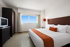 Habitación Junior Suite King (No fumadores) del Hotel Wyndham Garden León Centro Max