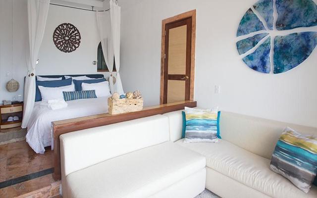 Habitación Junior Suite King Superior Frente al Mar del Hotel Hotel Zoetry Villa Rolandi Isla Mujeres Todo Incluido